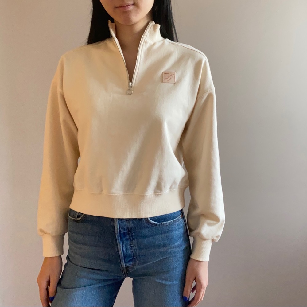 Paloma wool logo half zip sweatshirt - Picture 2 of 5